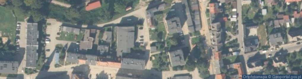 Zdjęcie satelitarne Targowa ul.