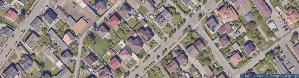 Zdjęcie satelitarne Targowa ul.