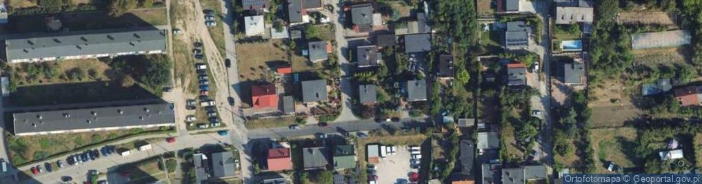 Zdjęcie satelitarne Tczewska ul.