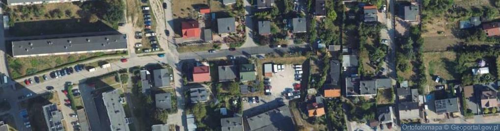 Zdjęcie satelitarne Tczewska ul.
