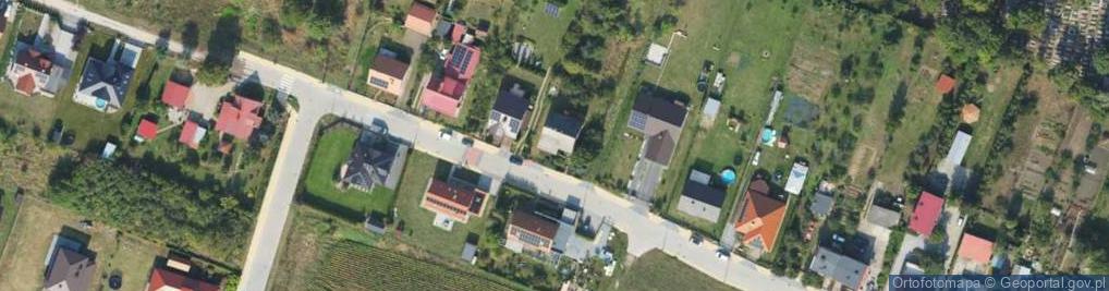 Zdjęcie satelitarne Tczewska ul.