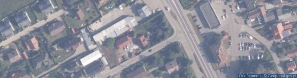 Zdjęcie satelitarne Tczewska ul.
