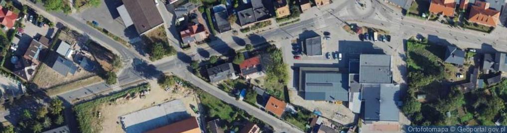 Zdjęcie satelitarne Tczewska ul.