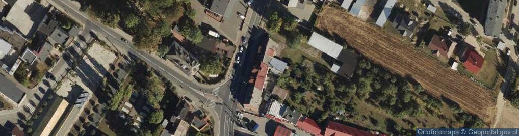 Zdjęcie satelitarne Tczewska ul.