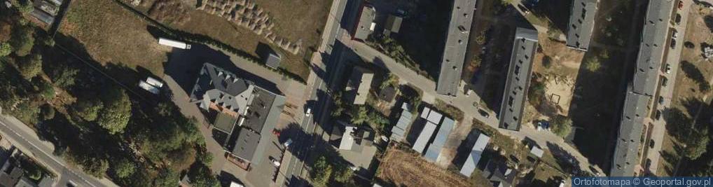 Zdjęcie satelitarne Tczewska ul.