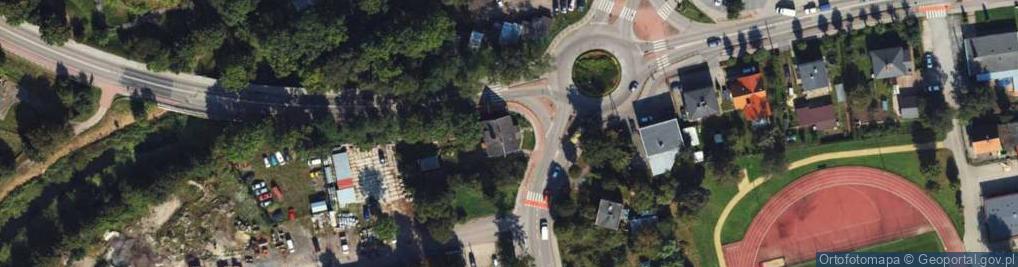 Zdjęcie satelitarne Tczewska ul.