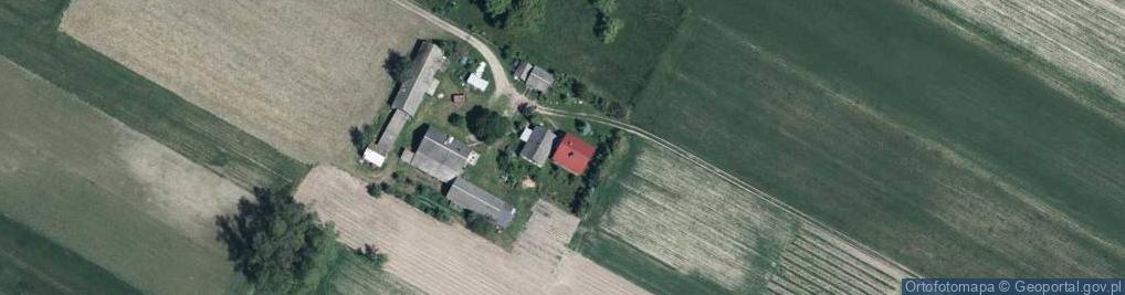 Zdjęcie satelitarne Tchórzew-Kolonia ul.