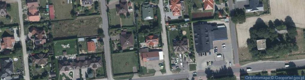 Zdjęcie satelitarne Tęczowa ul.