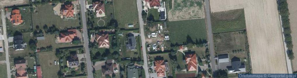 Zdjęcie satelitarne Tęczowa ul.