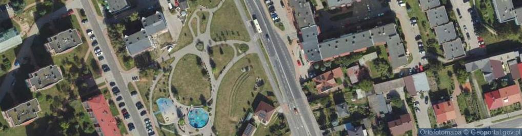 Zdjęcie satelitarne Terebelska ul.