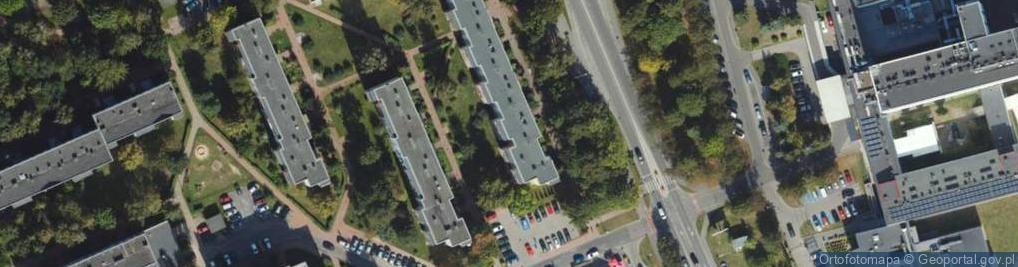 Zdjęcie satelitarne Terebelska ul.