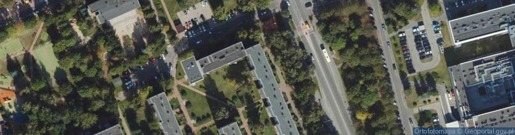 Zdjęcie satelitarne Terebelska ul.