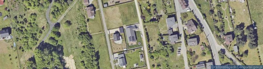 Zdjęcie satelitarne Tęczowa ul.