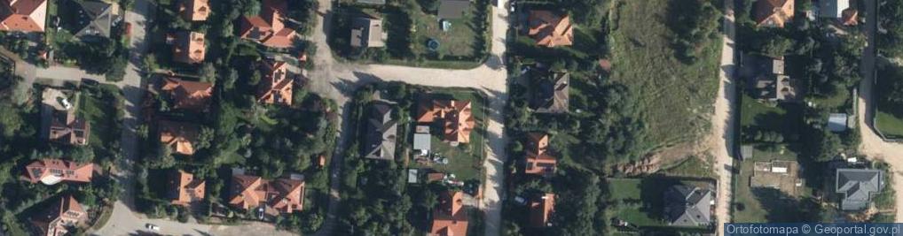 Zdjęcie satelitarne Tęczowa ul.