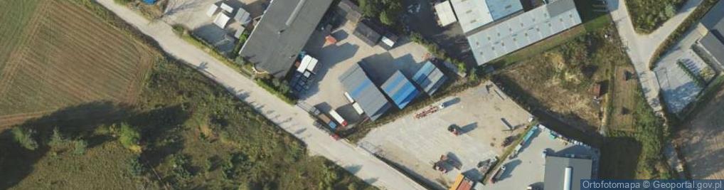 Zdjęcie satelitarne Telewizyjna ul.