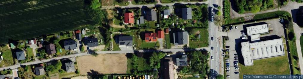 Zdjęcie satelitarne Terenowa ul.