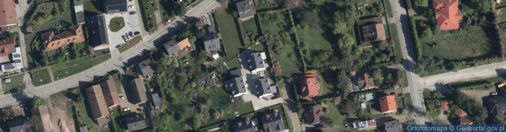 Zdjęcie satelitarne Tęczowa ul.