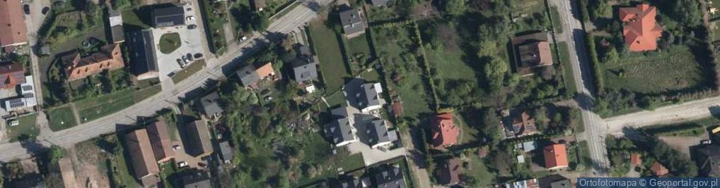 Zdjęcie satelitarne Tęczowa ul.