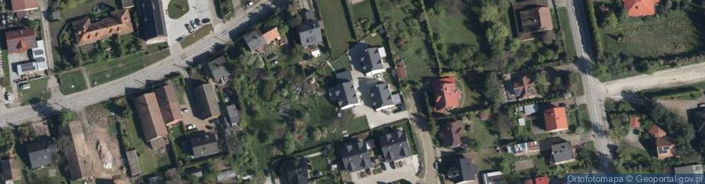 Zdjęcie satelitarne Tęczowa ul.