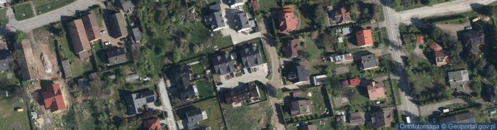 Zdjęcie satelitarne Tęczowa ul.
