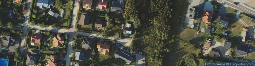 Zdjęcie satelitarne Tęczowa ul.
