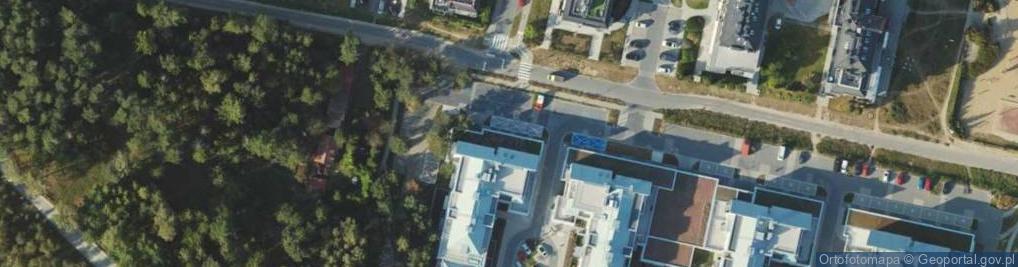 Zdjęcie satelitarne Tęczowa ul.