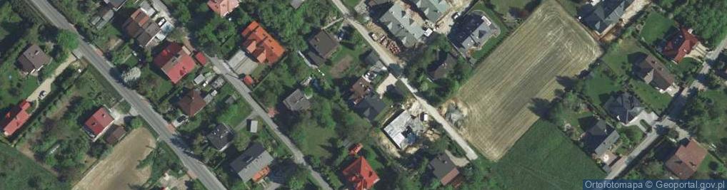 Zdjęcie satelitarne Tęczowe Wzgórze ul.