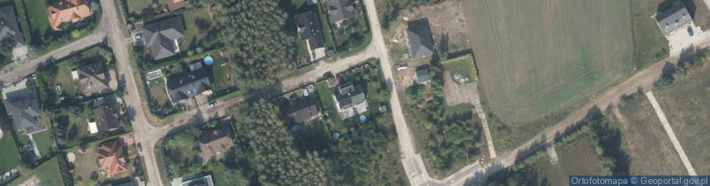 Zdjęcie satelitarne Tęczowa ul.