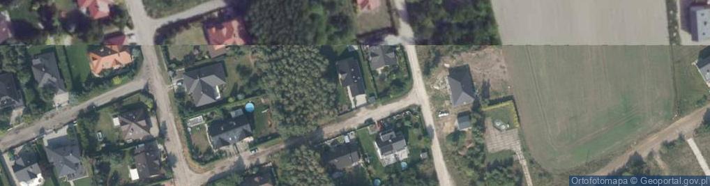 Zdjęcie satelitarne Tęczowa ul.