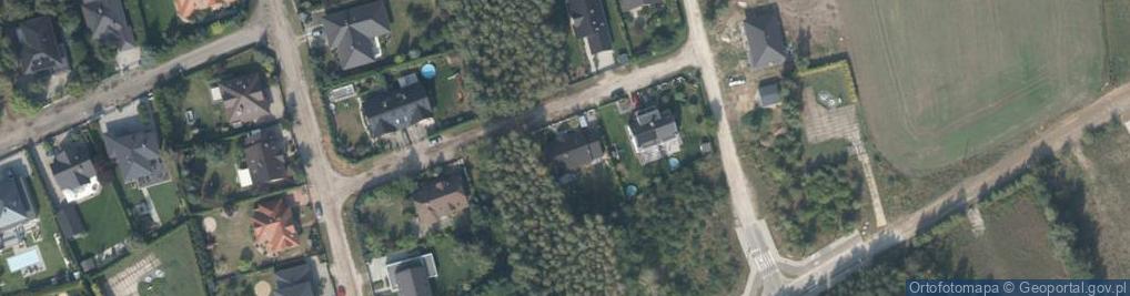Zdjęcie satelitarne Tęczowa ul.
