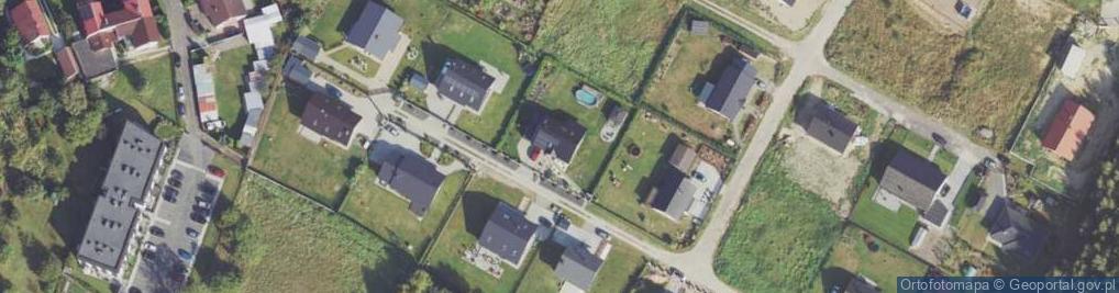 Zdjęcie satelitarne Tęczowa ul.