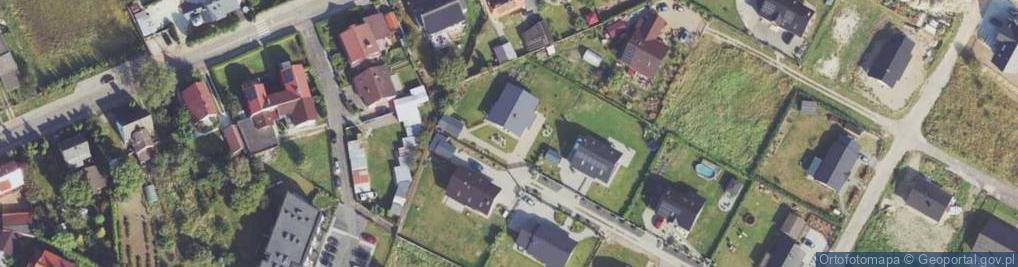 Zdjęcie satelitarne Tęczowa ul.