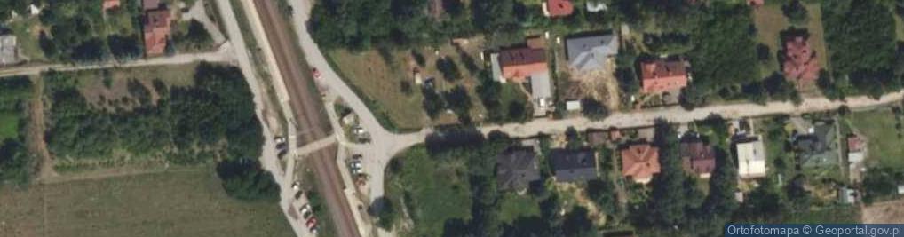 Zdjęcie satelitarne Tęczowa ul.