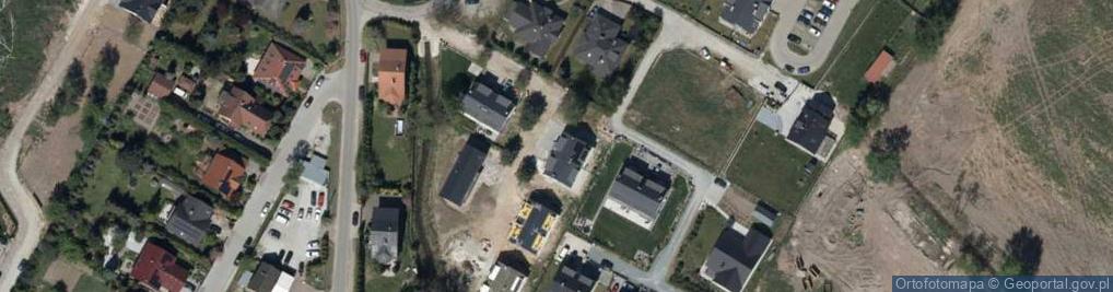 Zdjęcie satelitarne Tęczowa ul.
