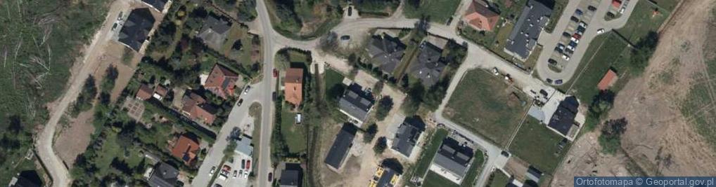 Zdjęcie satelitarne Tęczowa ul.