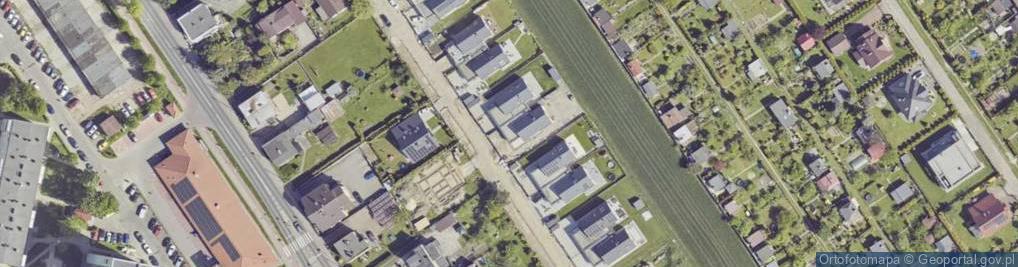 Zdjęcie satelitarne Tęczowa ul.