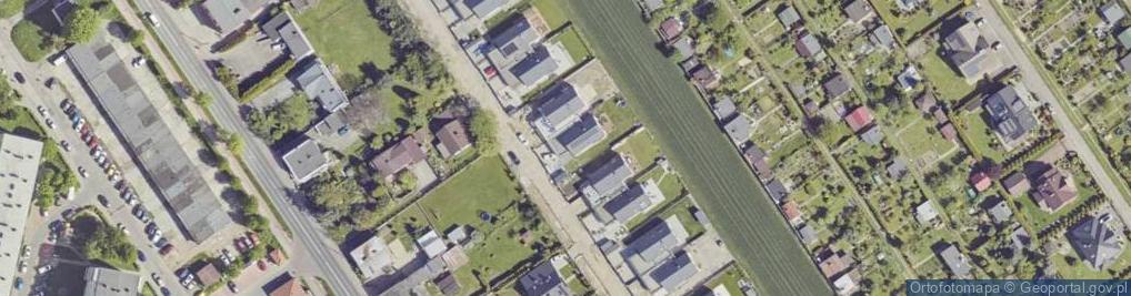 Zdjęcie satelitarne Tęczowa ul.