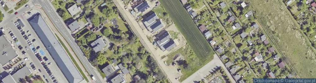 Zdjęcie satelitarne Tęczowa ul.