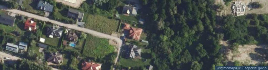 Zdjęcie satelitarne Tęczowa ul.