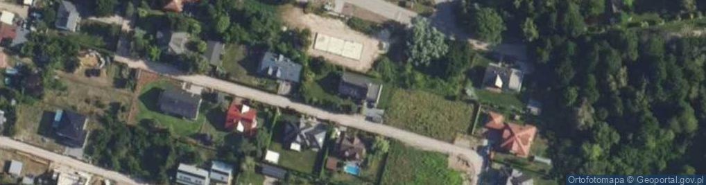 Zdjęcie satelitarne Tęczowa ul.