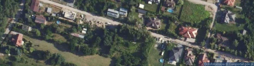 Zdjęcie satelitarne Tęczowa ul.