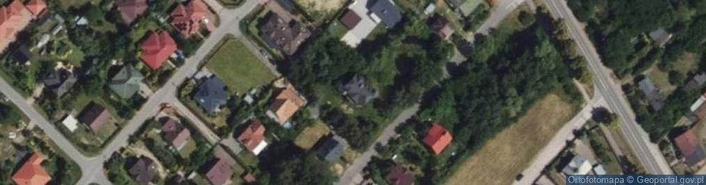 Zdjęcie satelitarne Tęczowa ul.