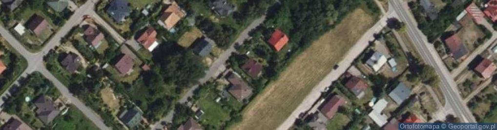 Zdjęcie satelitarne Tęczowa ul.