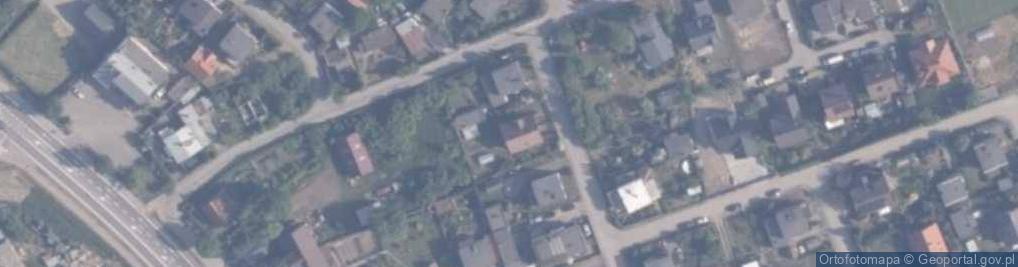 Zdjęcie satelitarne Tęczowa ul.