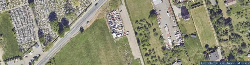 Zdjęcie satelitarne Tęczowa ul.