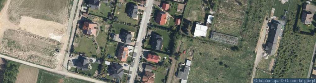 Zdjęcie satelitarne Tęczowa ul.
