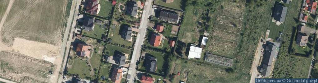 Zdjęcie satelitarne Tęczowa ul.