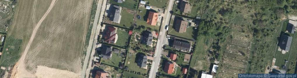 Zdjęcie satelitarne Tęczowa ul.