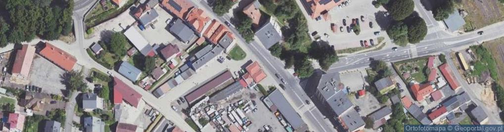 Zdjęcie satelitarne Tęczowa ul.