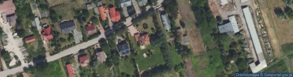 Zdjęcie satelitarne Tęczowa ul.